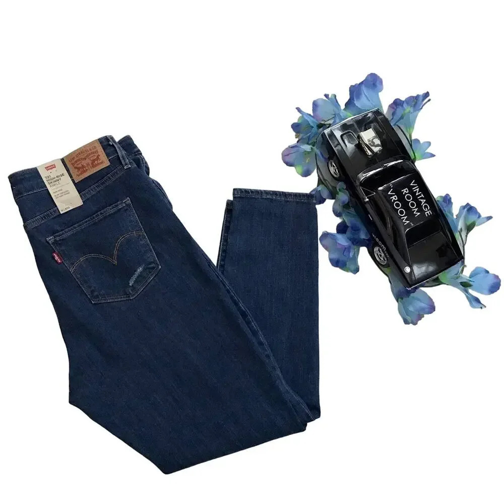 Levi's NWT 721 High Rise Skinny Ankle Jeans Women 16/33